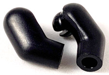 LEGO 981982 BLACK Arm, (Matching Left and Right) Pair