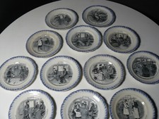 12 ASSIETTES HUMOURISTIQUES