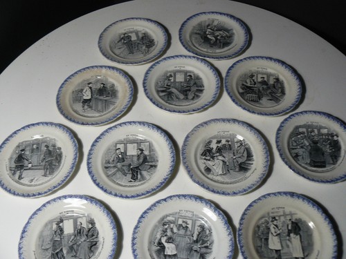 Assiettes humouristiques - 12,