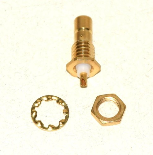 Connecteur embase rf type - embase,