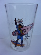 VERRE A MOUTARDE VINTAGE GOLDORAK ANTENNE 2 ANIMATION