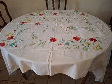 NAPPE fleurie vintage 145x185