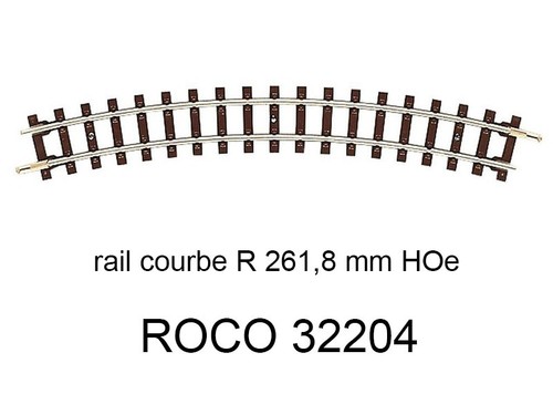 Roco rail courbe - rail,