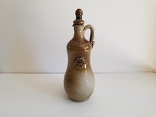 Vinaigrier en céramique grès Vernissé - Signé Q ... (Signature a déterminer)