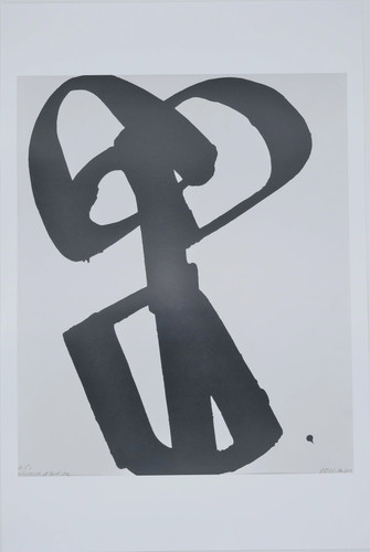 Pierre soulages sérigraphie - pierre, :