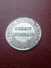 timbre monnaie crédit lyonnais