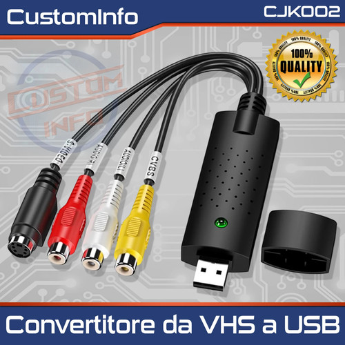 Convertisseur usb vhs en - usb,