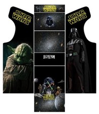 Stickers Borne Arcade (Modèle Mame ou Euro ou Personnalisé) - Star Wars 1