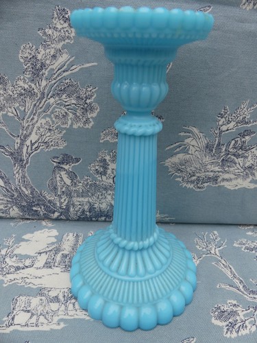 Portieux beau bougeoir - bougeoir, opaline