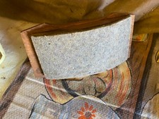 tampon bascule bois ancien feutre