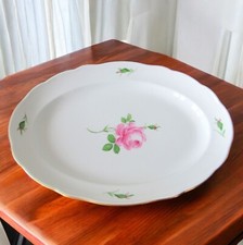 Meissen. Grand plat ovale en