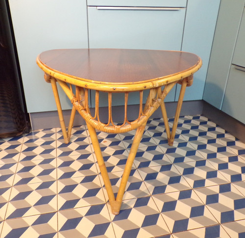 Table basse rotin - basse,