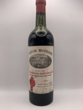 Magnifique Saint Emilion Château Beauséjour 1964...61 ans 