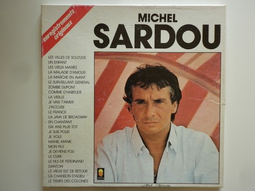 Michel sardou coffret - coffret, triple