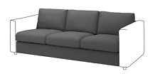 Housse IKEA VIMLE pour section 3 places, gris Hallarp 704.960.97 NEUVE
