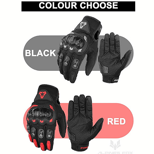Gants moto été - gants, de