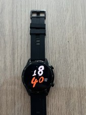 Huawei Watch GT2 46mm Boîtier en Acier Inoxydable, Bracelet en Fluoroélastomère