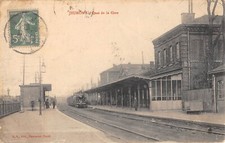 CPA 59 JEUMONT / QUAI DE LA GARE / TRAIN