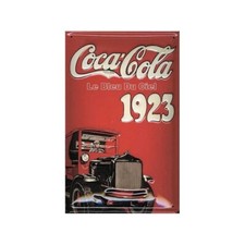 Plaque métal publicitaire