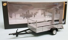 CARARAMA, Remorque plateau 1 essieux, échelle 1/43, CAR251TTDB