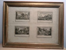 Baguette bois doré cadre ancien d'époque Louis XVI Ou Empire