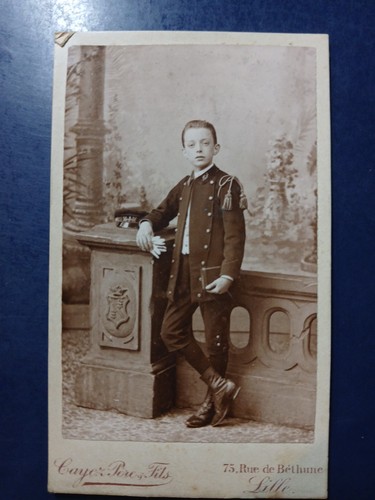 1900 enfant costume école - c.,