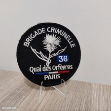 écusson police nationale brigade criminelle 