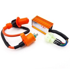 Racing AC CDI Bobine D'allumage GY6 Pour 50 125 150cc ATV Go Kart Moped Scooter