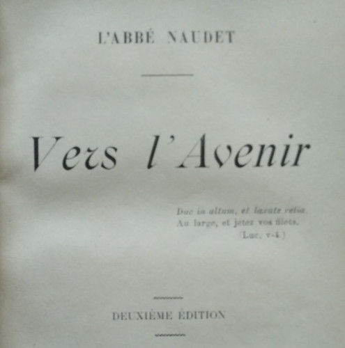 Vers avenir par - vers,