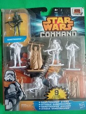 Star Wars Command, « Sandtrooper Strike » - 9 figurines –HASBRO/ 2014 – Neuf