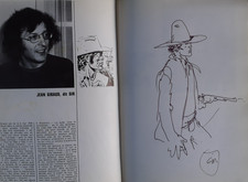 RARE DEDICACE GIRAUD DRUILLET MORRIS MARTIN HERMANN WILL MEZIERES TILLIEUX DANY