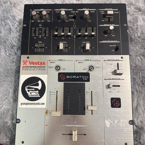 Vestax pmc 07pro - 07pro, mixing
