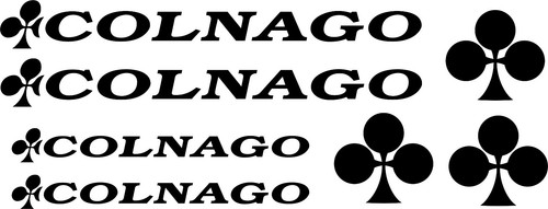 Colnago die cut decal - die,