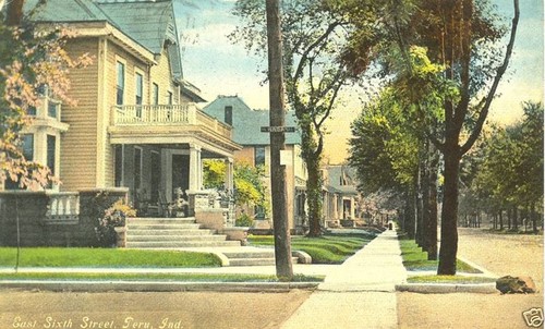 Peru east sixth street - sixth, and