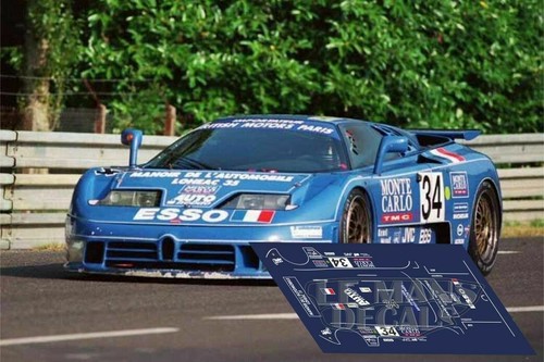 Décal bugatti eb110 - bugatti,