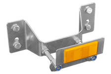 Support de montage de roue de secours UNITRAILER GARDEN KIPP avec réflecteur
