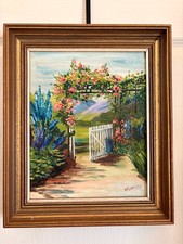 Ancien Tableau Peinture Huile