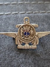 Insigne - Pucelle Militaire Marine ARROMANCHES : Porte avions Arromanches 