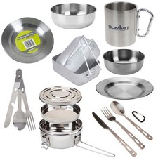 Acier Inoxydable Camping Et