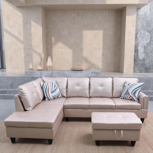 Shaped modular sofa - l-shaped,