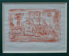 Pierre CORNU (1895-1996) - Dessin à la sanguine