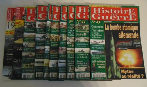 Lot revues histoire - revues,