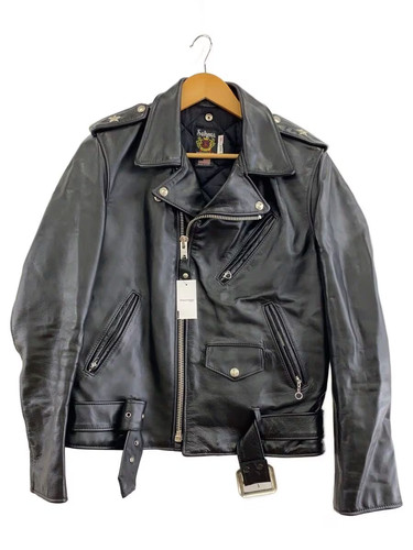 Veste schott cuir horsehide - en,