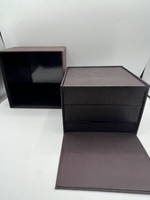 BOUCHERON - Boite de montre MEC avec  ecrin  et notice  coffret luxe 