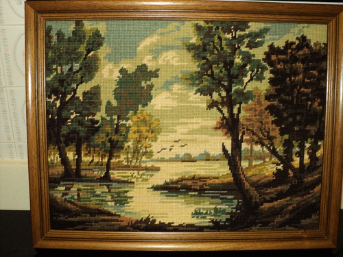 Tableau canevas fait main - canevas,