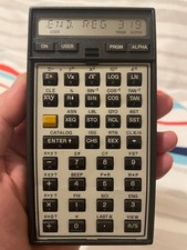 Programmable scientific calculator HP-41CX with 2 modules Math I & Games