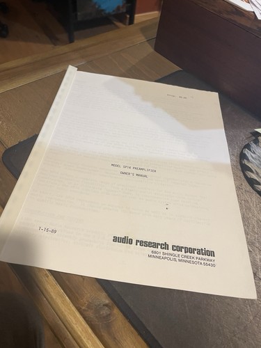 Copy audio research 14 - research,