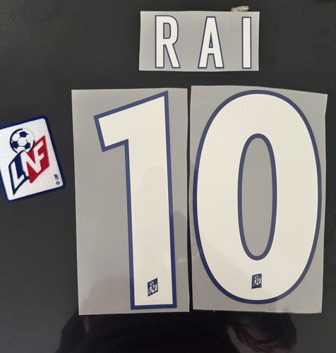 Flocage rai psg maillot 1997 - psg,