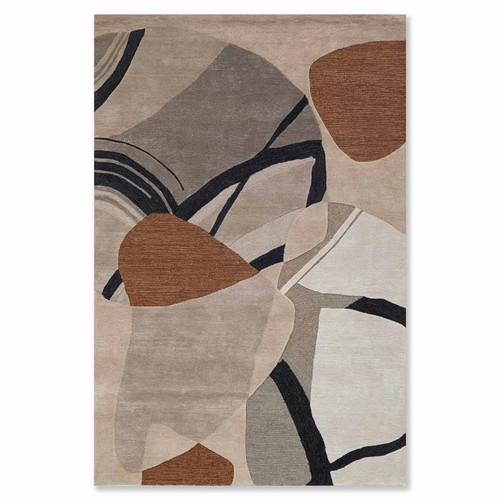 Tapis laine viscose - tapis, et