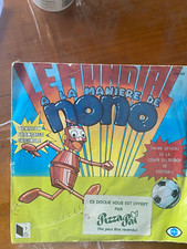 DISQUE VINYLE NONO LE ROBOT D ULYSSE 31 THÈME OFFICIEL COUPE DU MONDE FOOTBALL
